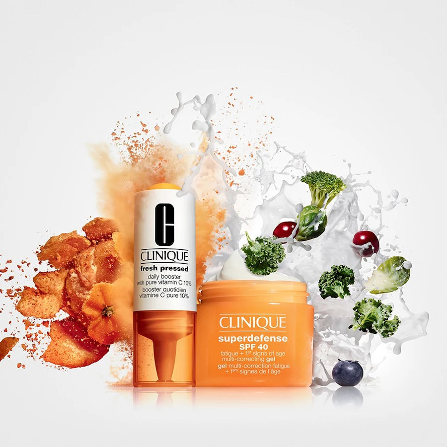 Clinique Fresh Pressed 7-Day Recharge System SPF40 8.5ml/15ml - All Skin Types