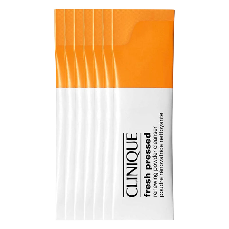 Clinique Fresh Pressed Renewing Powder Cleanser 28 packets/0.5g each