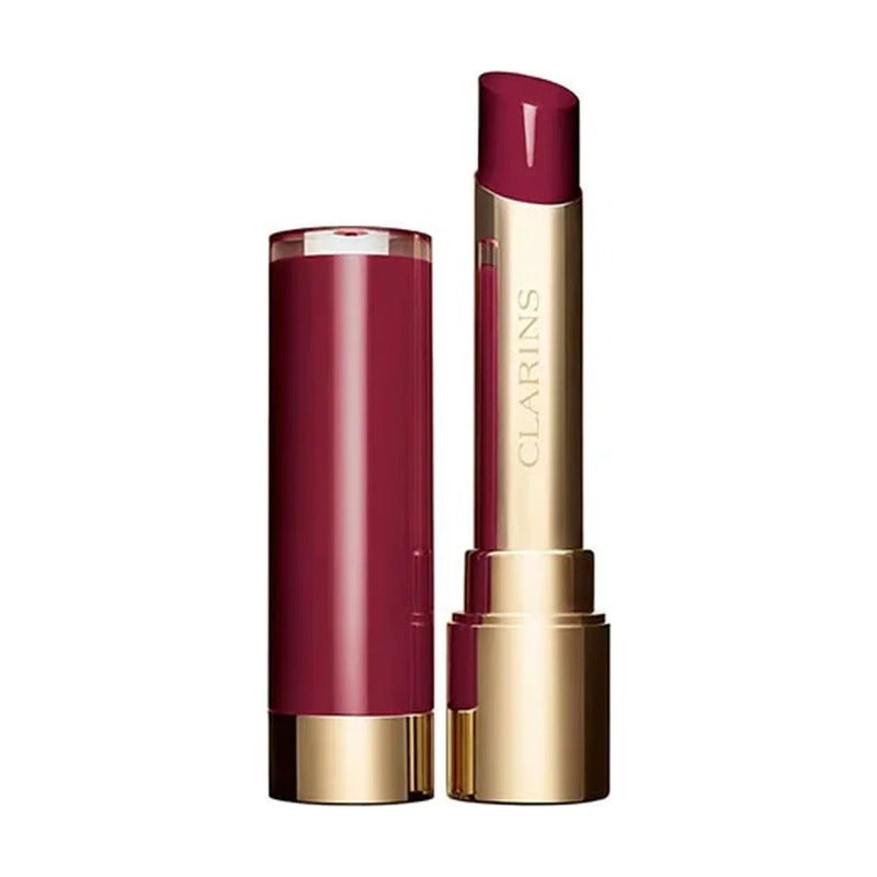 Clarins Jolie Rouge Lacquer Intense Colour Lip Balm 3g - 744L Plum