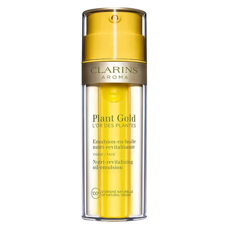 Clarins Plant Gold Nutri-Revitalizing Oil-Emulsion 35ml (All Skin Types)