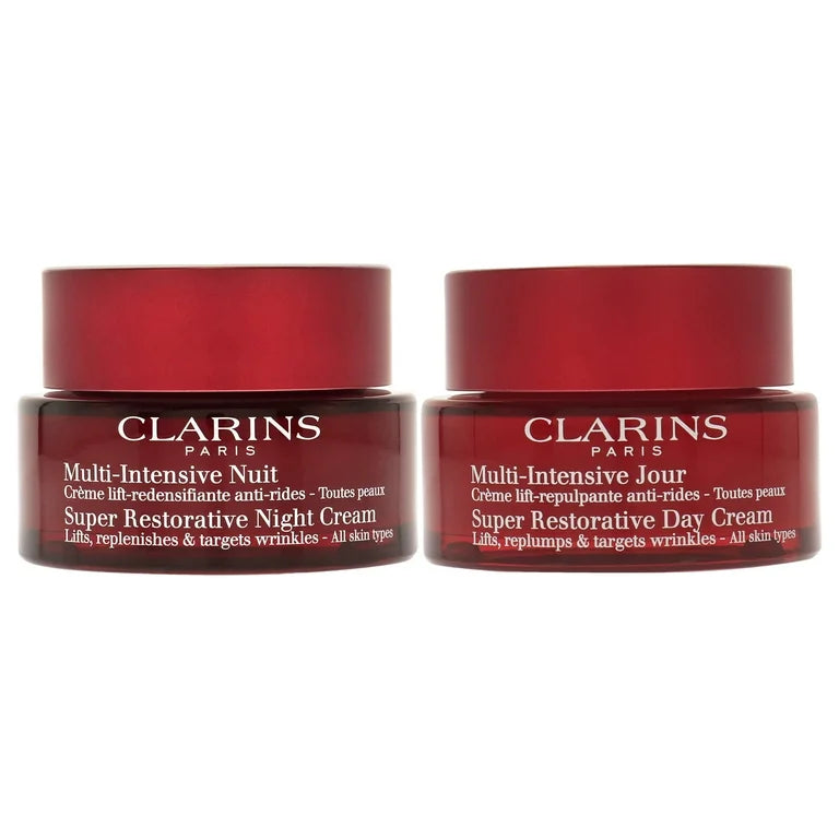 Clarins Super Restorative Day & Night (Visibly Lift & Replenish Skin)