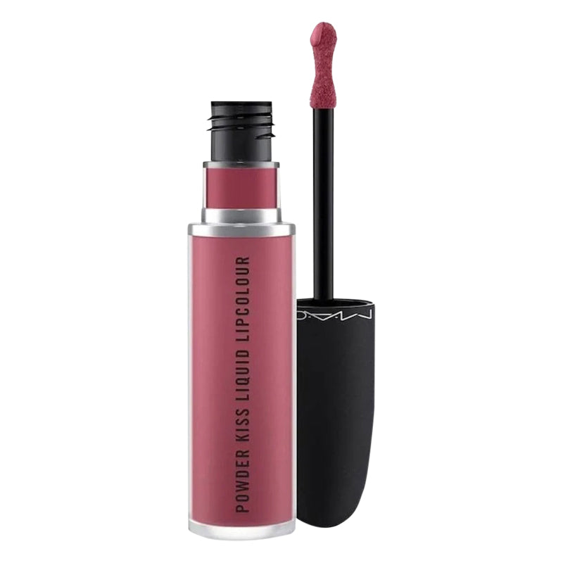 MAC Powder Kiss Liquid Lipcolour 5ml - 990 More The Mehr-ier