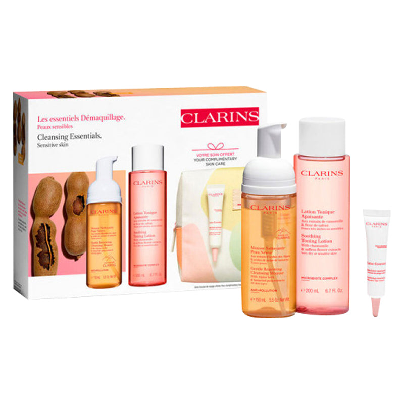 Clarins Cleansing Essentials Set (Sensitive Skin)
