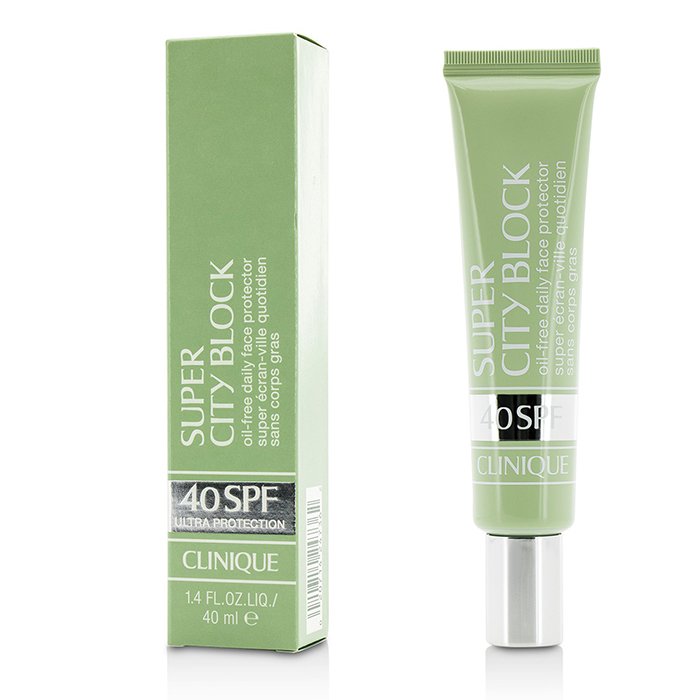 Clinique Super City Block Oil-Free Daily Face Protector SPF40 40ml - All Skin Types