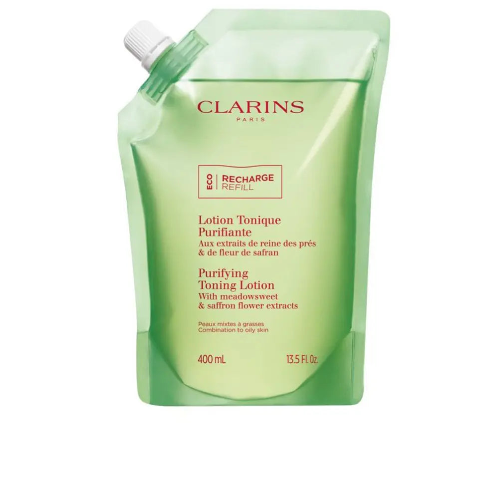 Clarins Purifying Toning Lotion Navulverpakking 400ml - Combination to Oily Skin